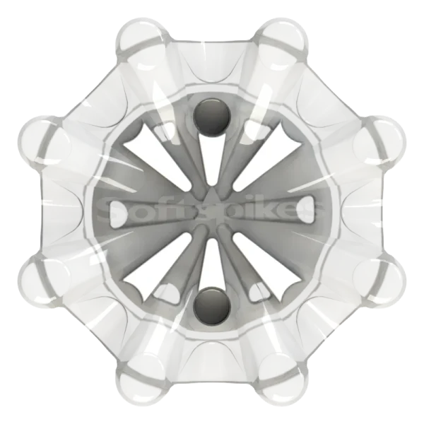 Softspikes Pulsar Golf Cleats Fast Twist® 3.0 Translucent/White