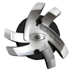 Softspikes Tornado Golf Cleats Fast Twist® 3.0 Black/Silver