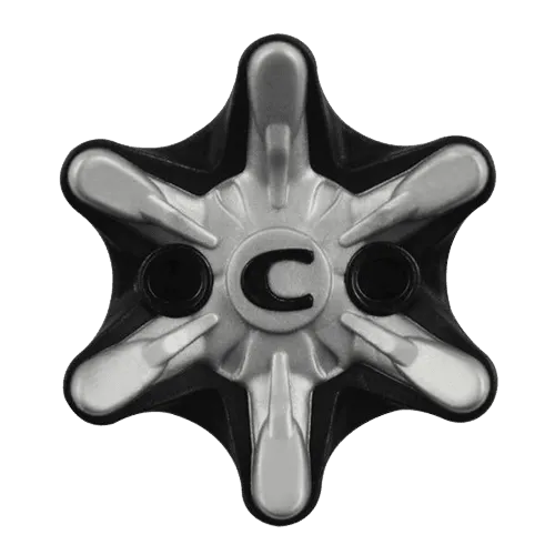 Champ Zarma Tour Golf Cleats Fast Twist® 3.0 Black / Silver