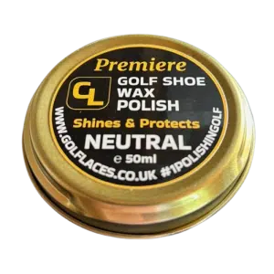 Premiere Golf Shoe Wax Polish Tin 50ml / Neutral for Footjoy Shoes