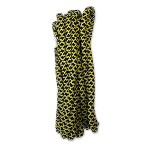 Black/Yellow Honeycomb Replacement Laces for Footjoy Golf Shoes 100cm (Round)