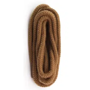 Tan Replacement Laces for Ecco Golf Shoes 100cm (Round)