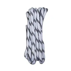 White/Black Fleck Replacement Laces for Footjoy Golf Shoes 100cm (Round)