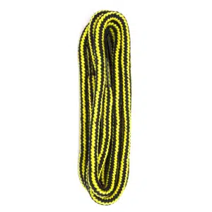 Black/Yellow Replacement Laces for Footjoy Golf Shoes 100cm (Round)