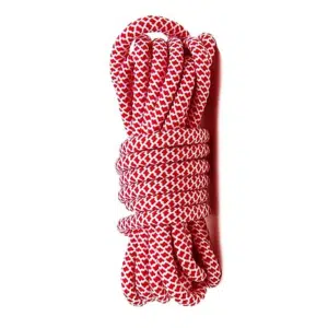 Red/White Honeycomb Replacement Laces for Footjoy Golf Shoes 100cm (Round)