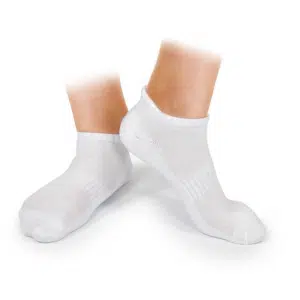 Masters Ladies Golf Ankle Socks / Heel & Toe Support – 3 Pack / White U.K 3-8 - Image 2